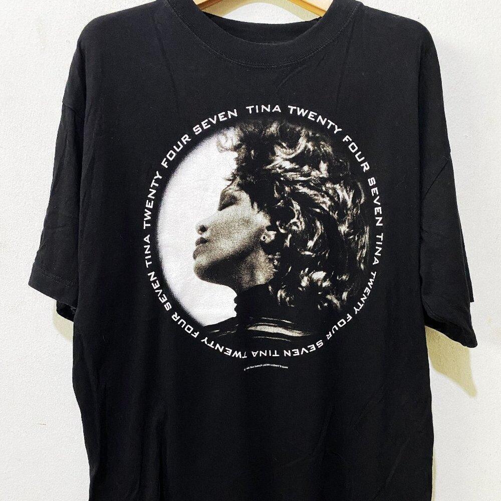 Tina Turner Twenty Four Seven Tour Retro Fan Unisex T-Shirt